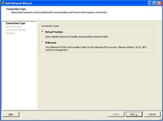Installing and configuring VMware appliance 5. In the Networking section, click Properties... 6.