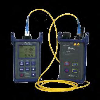 Features (SMLP5-5 Test Kit) Wave ID reduces test time Hand-held, rugged, lightweight Cost-effective, easy-to-use N.I.S.T traceable OLS4 Quad Light Source Dual or single Wave ID, CW, Tone Industry standard 2 khz test Tone 50 µm and 62.