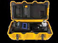 The fully ruggedized chassis provides for shock, dust and moisture protection while the two camera observation system provides for accurate fiber alignment and loss estimation calculations.