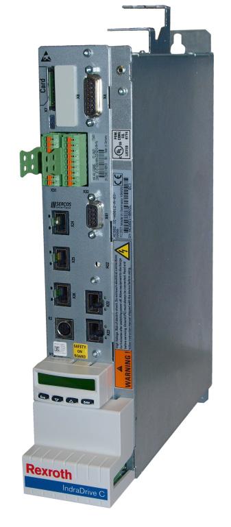 Interface SPS Nominal Value/Actual Value Commands OK/NOK Fieldbus Threaded Spindle Drive Range Changeover