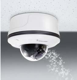 Weather-proof housing In addition to the wide temperature range, a robust outdoor network camera