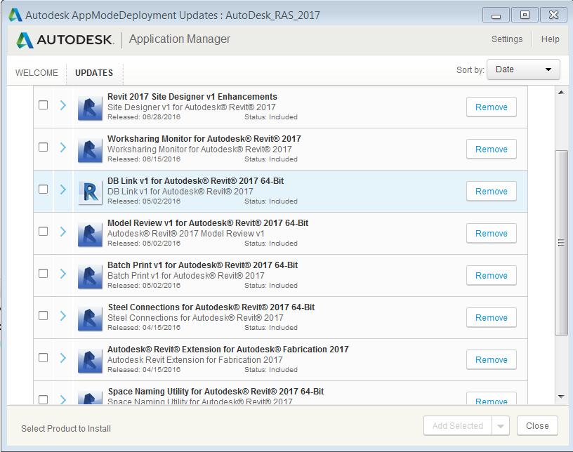 Creation of Autodesk packages in Autodesk 2016/2017 design suite packages