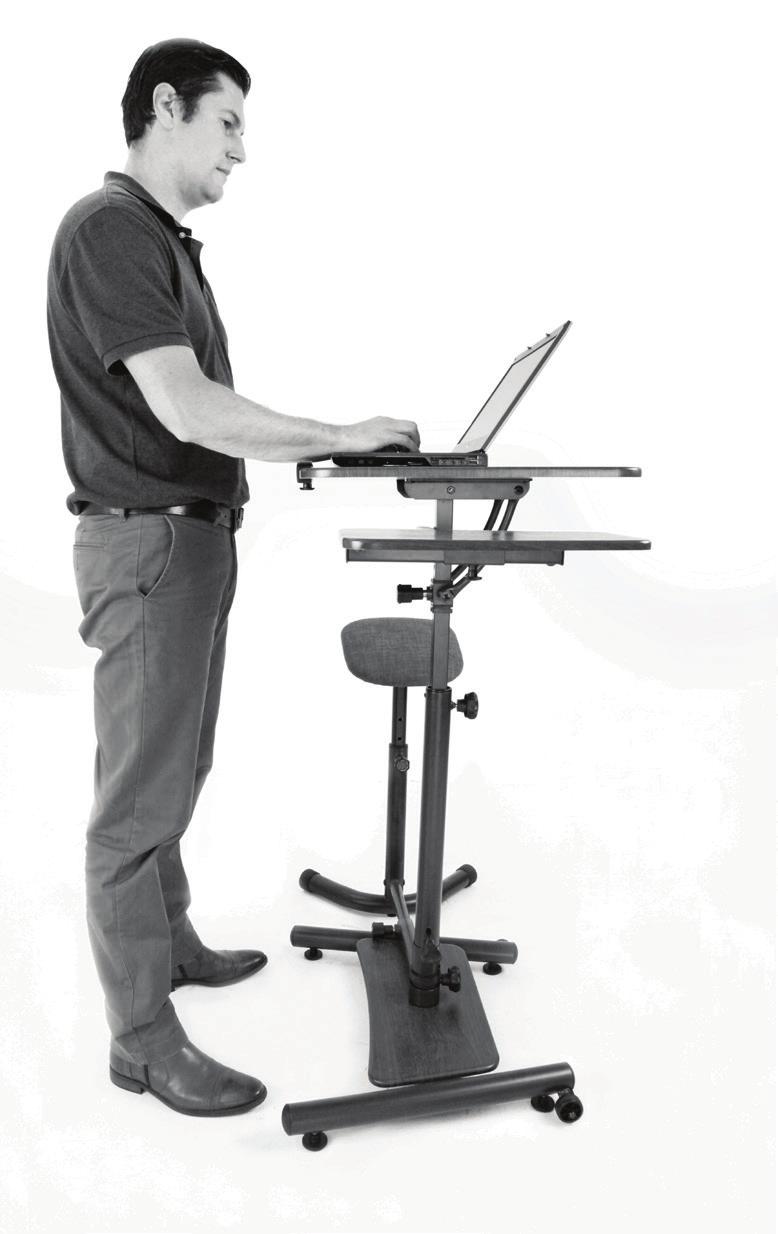 utensils. Maintain Proper Posture in the Standing & Sitting Position 1 2 90-120 Wrists are flat and supported.