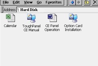 You can also connect the CE panel to your local area network, and transfer the files from Network to the CE Panel. 7.1.