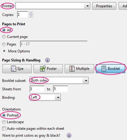 16 How to Create and Use Document Templates in Adobe InDesign CS6 Printing Your Booklet from Adobe Acrobat X Pro Step 1: Open the PDF you just created in Adobe Acrobat X Pro.