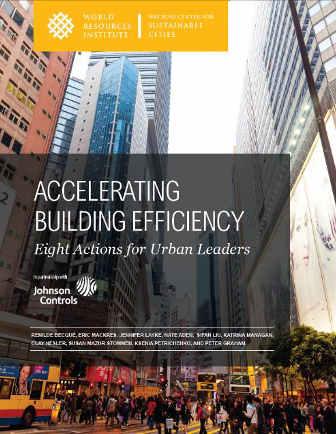 org/buildingefficiency Efficient buildings are essential for sustainable cities; local action is critical