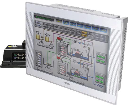 FEATURES The Industrial HMI line offers high performance, excellent stability, and reliability. Its Intel ATOM N450 processor allows for clock speeds up to 1.66 GHz.