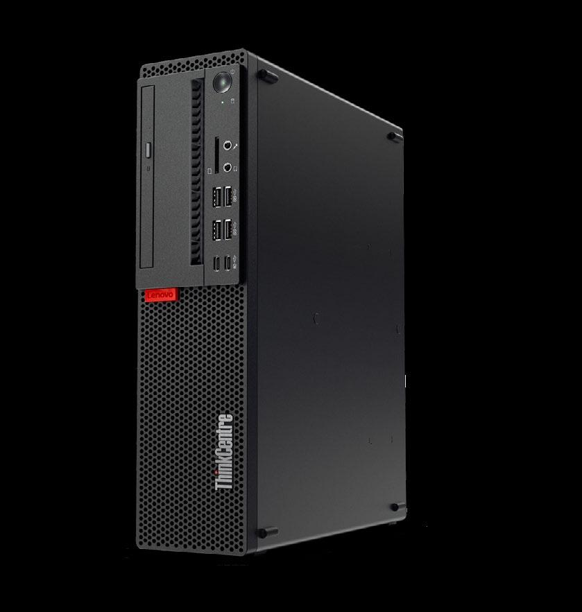 Standard Desktop THE THINKCENTRE M710s SMALL FORM FACTOR OFFERS ENHANCED SECURITY AND RELIABILITY FEATURES, PLUS ENERGY-SAVING CERTIFICATIONS THAT HELP SCHOOLS SAVE ON UTILITY COSTS.