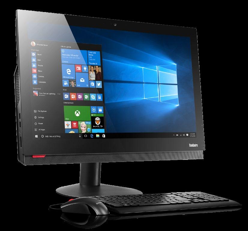 Touch Screen All-in-One PC THE THINKCENTRE M910z TOUCH IS A 23.