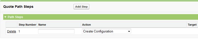 Steps are automatically assigned a number based on the order in which they were added. 5.