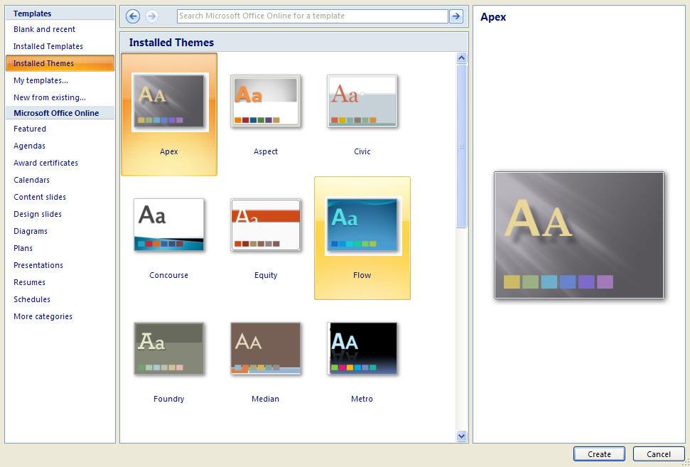 powerpoint 1 Creating a PowerPoint Presentation Getting Started 1. Open PowerPoint from the "Start" "Programs" Microsoft Office directory. 2.