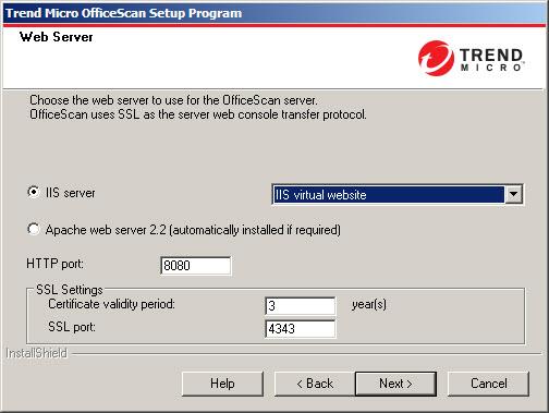 Upgrading OfficeScan Note When installing the OfficeScan server on a pure IPv6 endpoint, set up a dual-stack proxy server that can convert between IP addresses.