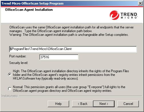 Installing OfficeScan administrator to create custom user accounts that other users can use to log on to the web console.