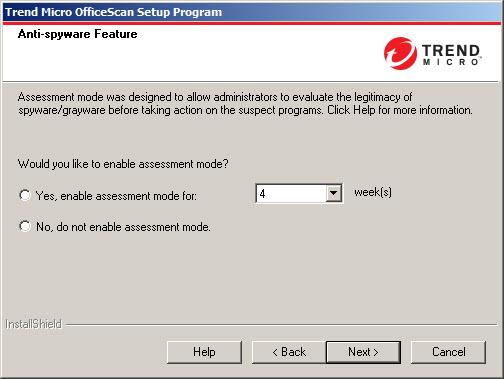 OfficeScan Installation and Upgrade Guide Optionally enable the Firewall on server platforms.