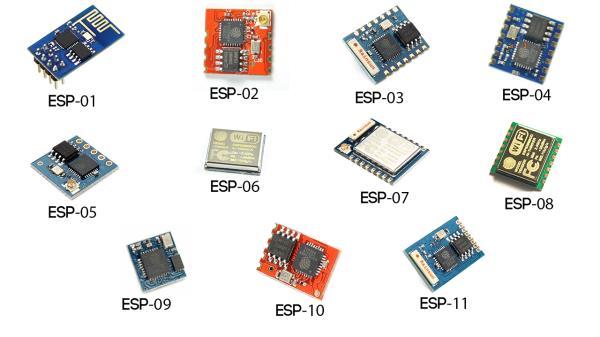 ESP8266 Based Modules ESP8266 Circuit CPU 32 bit