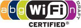 Wi-Fi Standards Standard Speed Freq. band Notes 802.11 2 Mbps 2.4 GHz (1997) 802.11a 54 Mbps 5 GHz (1999) 802.11b 11 Mbps 2.4 GHz 802.11g 54 Mbps 2.4 GHz 802.11n 600 Mbps 2.
