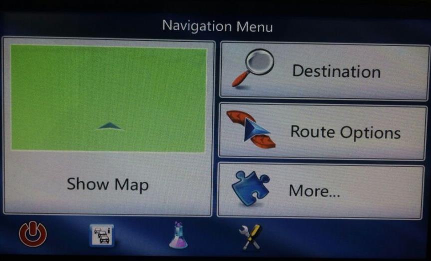 GPS Click to enter GPS navigation mode, as