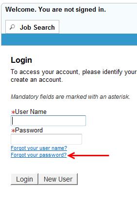 Forgot Password Note: You have the ability to select forgot your password? on the login screen.