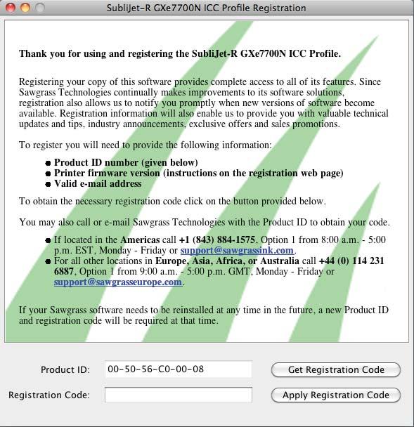 MacProfile Installation & Registration 9.) You will use the Product ID to register your product. The Product ID is located in the MacProfile Registration window (see FIGURE 6).