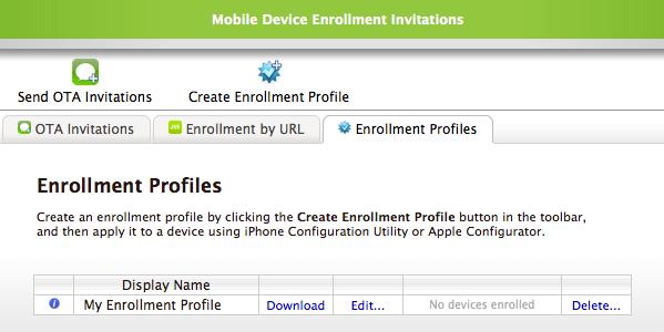 Enter a description for the profile. The description that you enter is displayed in Apple Configurator. 9.