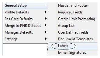 Margin Modification: To modify page settings in the document template, click File Page Setup to select paper size, orientation, and customize margins.