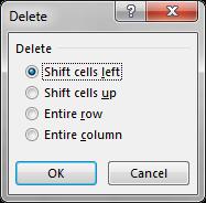 Delete content and Remove cells Users may also delete the contents from a cell and remove that cell from the sheet entirely.