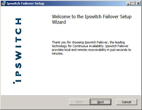Install Ipswitch Failover Management Service 1. Having verified all of the environmental prerequisites are met, download the Ipswitch Failover Management Service.msi file to an appropriate location.