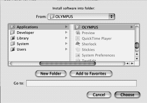 Installing Software Macintosh Insert DSS Player into the CD-ROM drive. Double-click CD icon. Double-click the desired language to select it. Double-click the following icon.