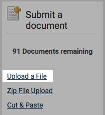 2 Use the Destination Folder drop-down to choose the folder you would like to upload this file to.