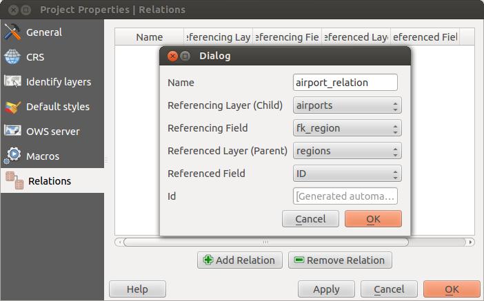 ˆ referencing layer also considered as child layer, is the one with the foreign key field on it.