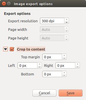 You can then override the print resolution (set in Composition panel) and resize exported image dimensions.