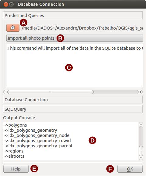 To load a set of predefined queries, click on the Open File icon. This opens the Open File window, which is used to locate the file containing the SQL queries.