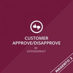 Customer Approve & Disapprove Let your customers login to your store after pre-approval Extension Specification Document Version: 2.0.