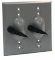 protection is required for an on-off type switch Rugged metallic construction provides maximum