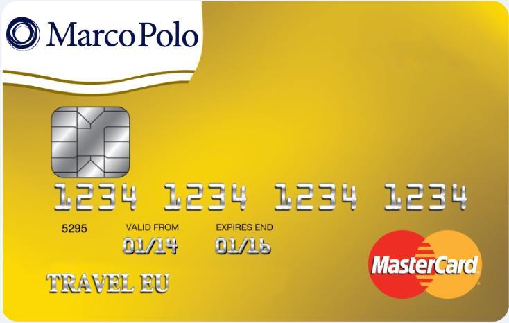 1. About Marco Polo Card Marco Polo Card is a prepaid card charged with EUR. Since it is not a credit card, there is no overdraft risk.