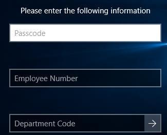 5.2 User experience - Reset password with existing AD information When the user