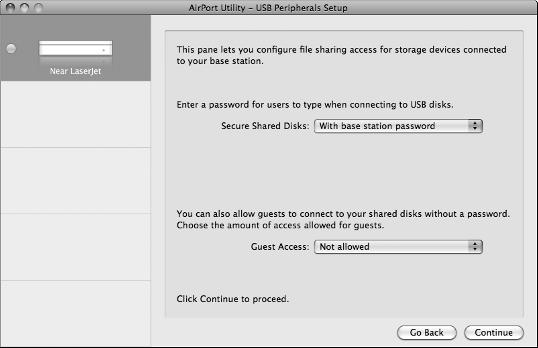 Setting Up an Airport Extreme Base Station 733 Figure 1-8: The dialog lets you define how to connect to the Internet.