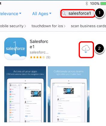 Search and download Salesforce1 1.