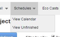 View Calendar and View Unfinished Pages When working with a number of schedules broken out among multiple Breakdowns, it can be challenging to keep track of the status of each of those sessions.