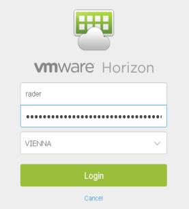 B Use VMWare Horizon View Access 1. Go to http://view.ihs.ac.