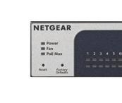 Target Application Easy-Mount PoE+ Switch Why NETGEAR PoE+ Smart Managed Pro Switches?