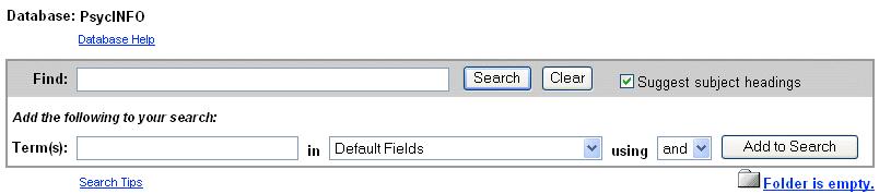 Advanced Search: Single Find Field To perform a Single Find Field search: 1. From the search screen, click the Advanced Search Tab. 2. In the Find field, enter keyword(s). 3.