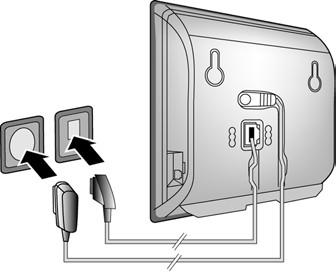 Connect the PC and router (optional) - for advanced configuration of the base station (see page 104). 1. Connect the phone cord and power lead to the base station 1 2 1.