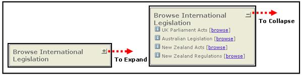 LEGISLATION continued.. 5. Search Within. Select from the drop-down list to search Legislation Only or All Material In Selected Source (sample below). 6. Legislation Title.
