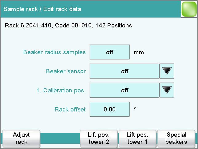 11.6 Sample racks Tap on [Show files]. The list with the saved sample rack files is opened. 3 Load the sample rack file Select the desired file. Tap on [Load].