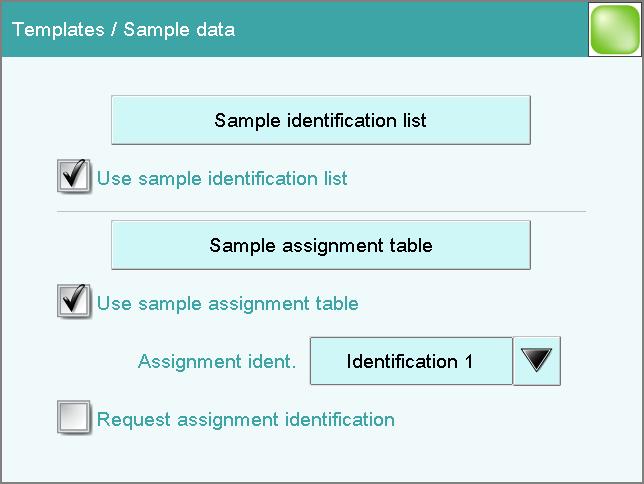 15.1 Sample data 15 Templates 15.1 Sample data Main dialog: System Templates You have the option of defining system-specific templates. You can use these templates when editing the respective data.