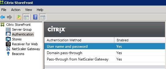 3 Domain pass-through authentication has now been enabled.