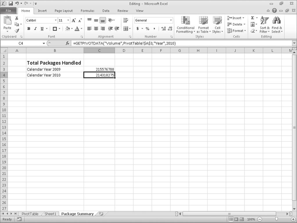 242 Chapter 9 Creating Dynamic Worksheets by Using PivotTables CLEAN UP Save the Focusing workbook, and then close it.
