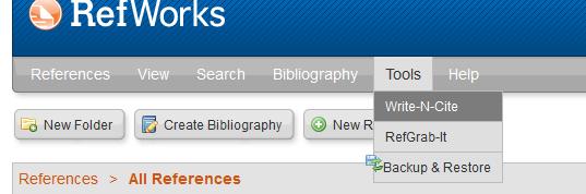 Using Refworks to create a reference list (for articles that you have cited in your essay) Another way to do this is to use Refworks to put the citations into your assignment as you go along.