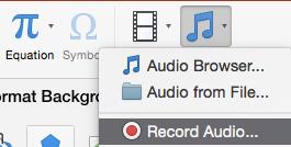 9 Recording and Adding Sound into a PowerPoint File Using Sound Recorder to record a sound Record a sound using a microphone and Sound Recorder.